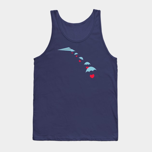 Love Skydiver Tank Top by schlag.art